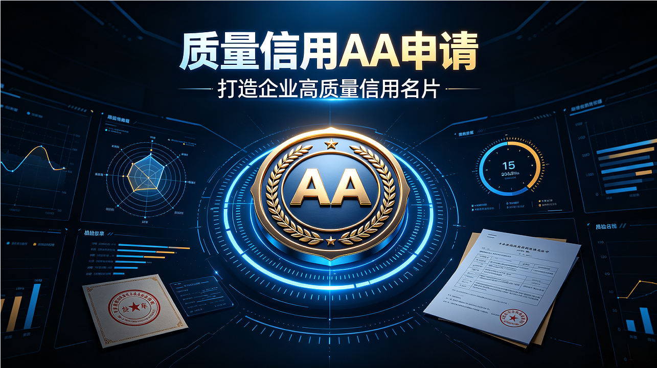 质量信用AA申请